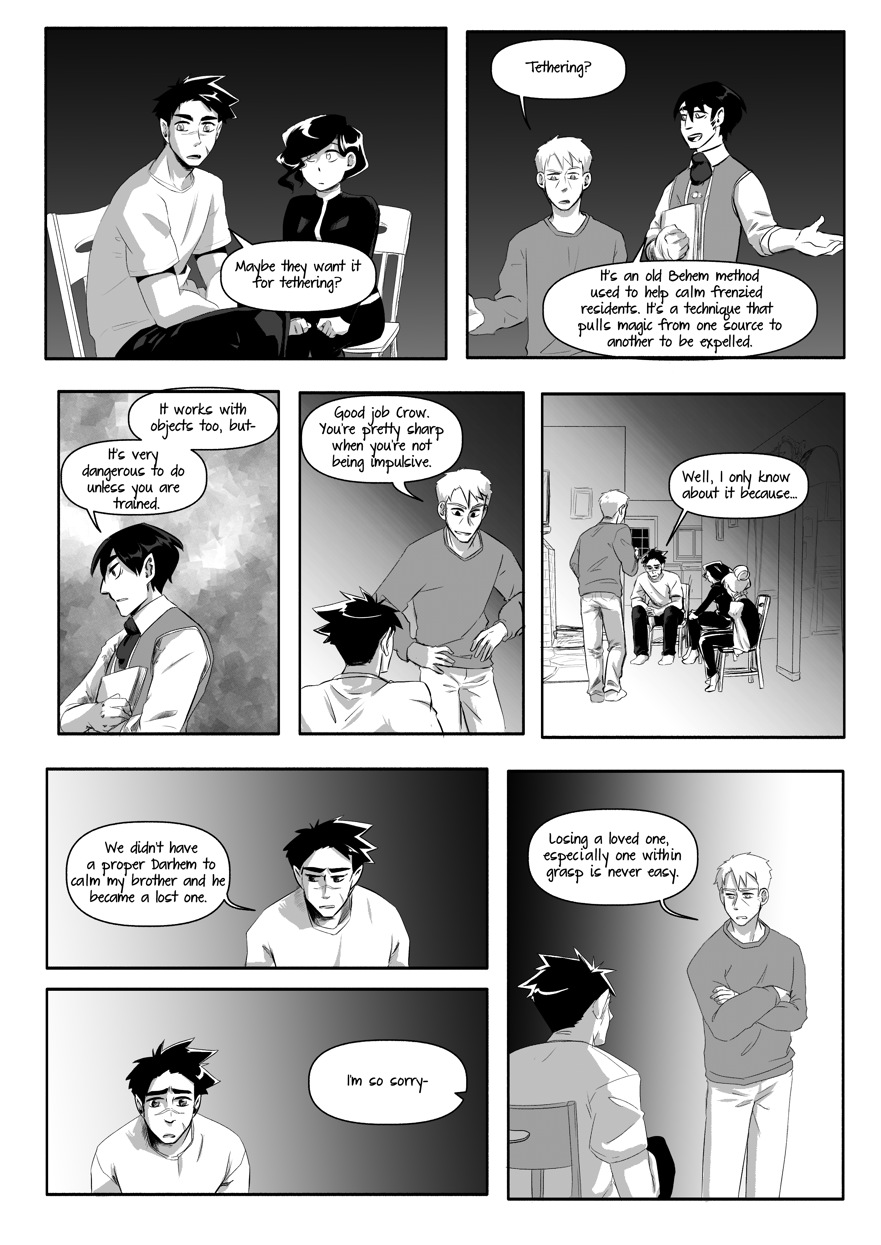 Antonio DOES care about Crow- As long as he doesn't cause issues :D 
